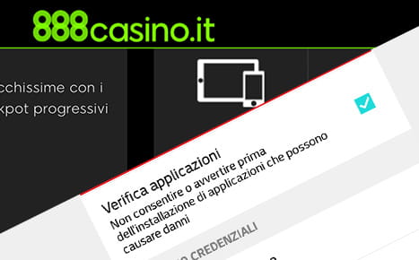 L'interfaccia grafica di un dispositivo mobile mostra un'opzione di settaggio del device. Essa consente di vietare l'installazione di applicazioni potenzialmente dannose o di avvertire l'utente in merito a ciò prima della stessa installazione.