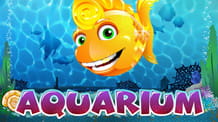 Il logo della slot Aquarium.