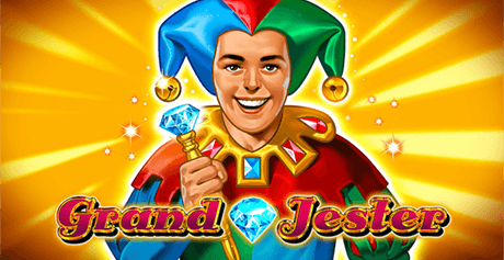 Il personaggio Jolly, protagonista della slot Grand Jester targata Novomatic.