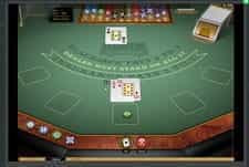 European Blackjack in-game play