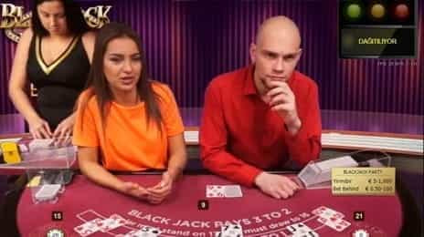 Live Blackjack Party has Low Table Limits