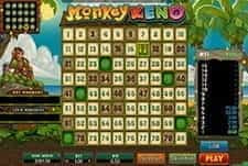 A smaller image of the Monkey Keno game at Sloty.