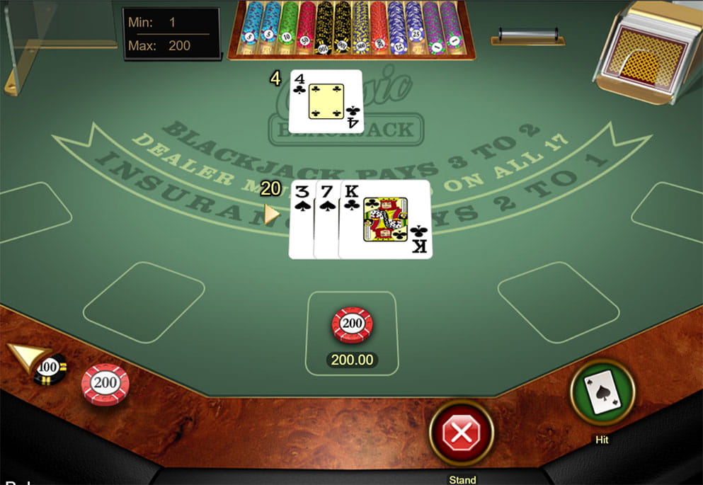 Classic Blackjack PokerStars