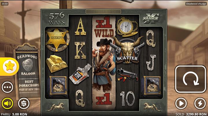 Deadwood Nolimit City slot