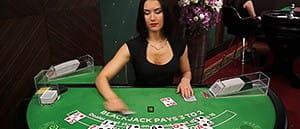 Mas? de blackjack cu dealer live