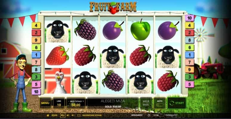 Fruit Farm slot cu c?p?uni