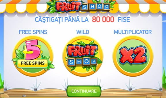 Juca?i Fruit Shop la NetBet