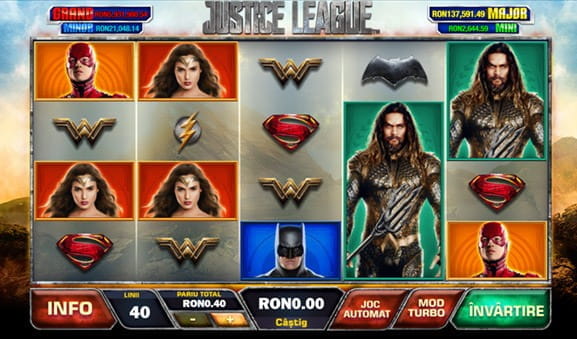 Juca?i Justice League slot la Fortuna