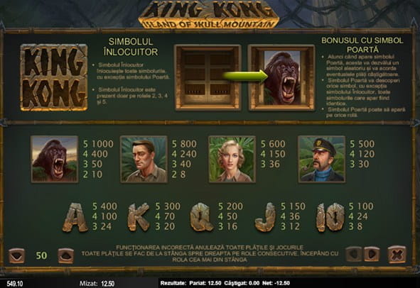 Juca?i King Kong slot, creat de Nyx Gaming