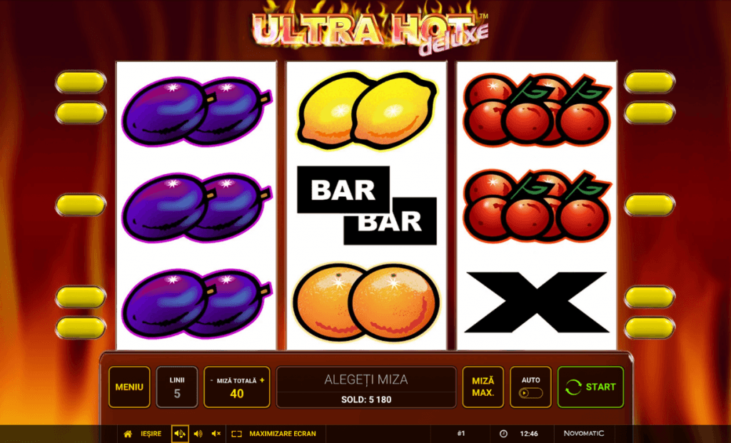 Ultra Hot Deluxe Novomatic Slot