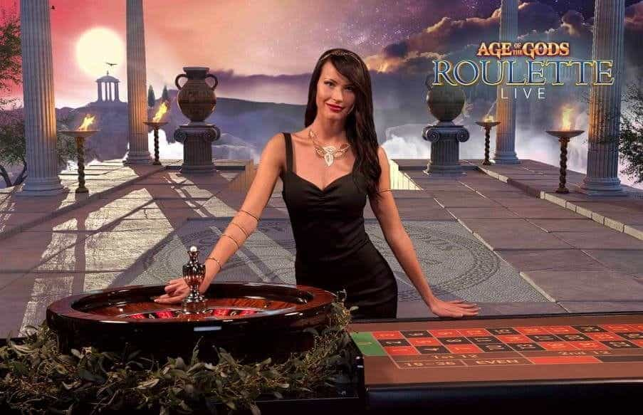 A Live Age of the Gods Roulette promotional image