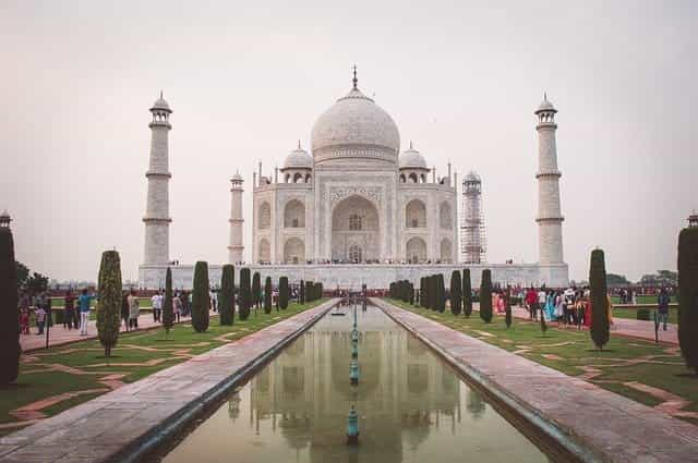 Taj Mahal India.