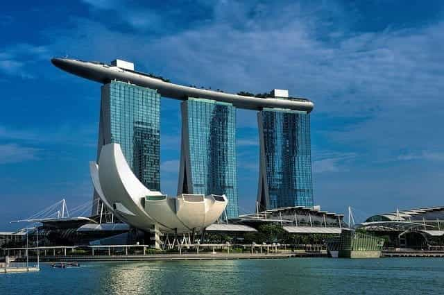 Marina Bay Sands casino.