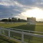 Towcester greyhound racing track.