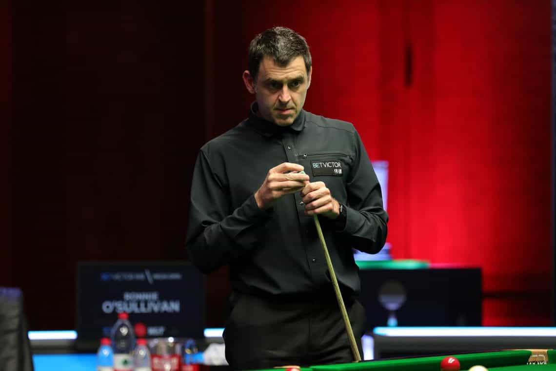 Snooker playing legend, Ronnie O’Sullivan.