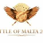 Official logo of the 2020 Battle of Malta poker festival.