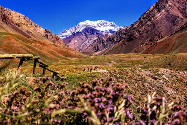 A nature park in Mendoza, Argentina.